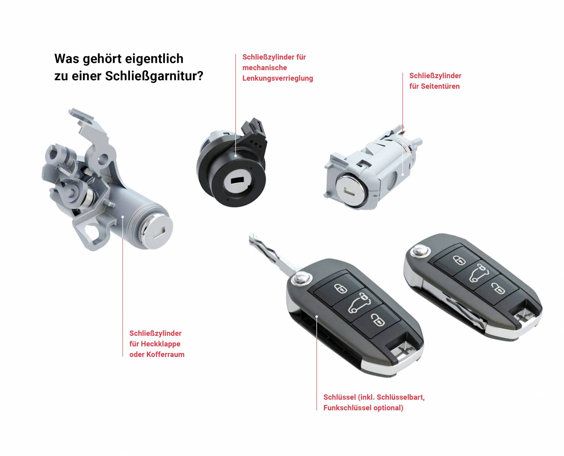 Schlüsselhülle für BMW (4-Bahnen) 