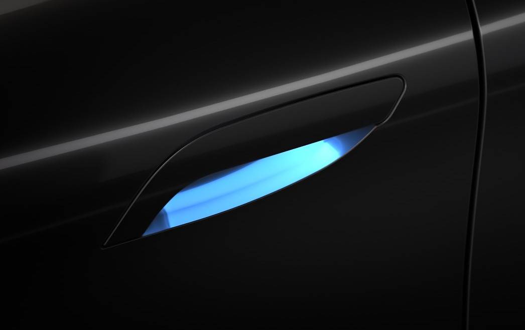 Huf car door handle fulfilling China GB regulation including mechanical redundancy for emergency access