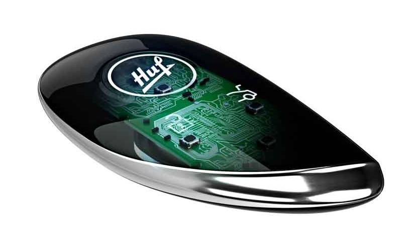 Huf Concept Key showing future of car keys for modern access and elctronics