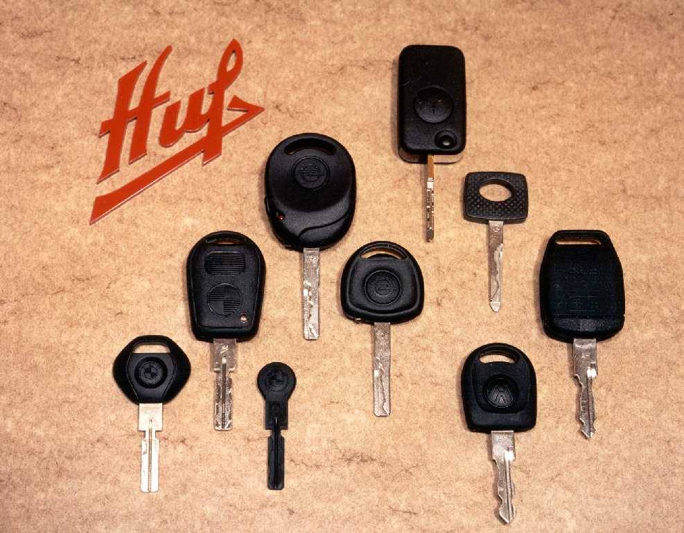 Car keys of BMW, VW and Ford – made by Huf.