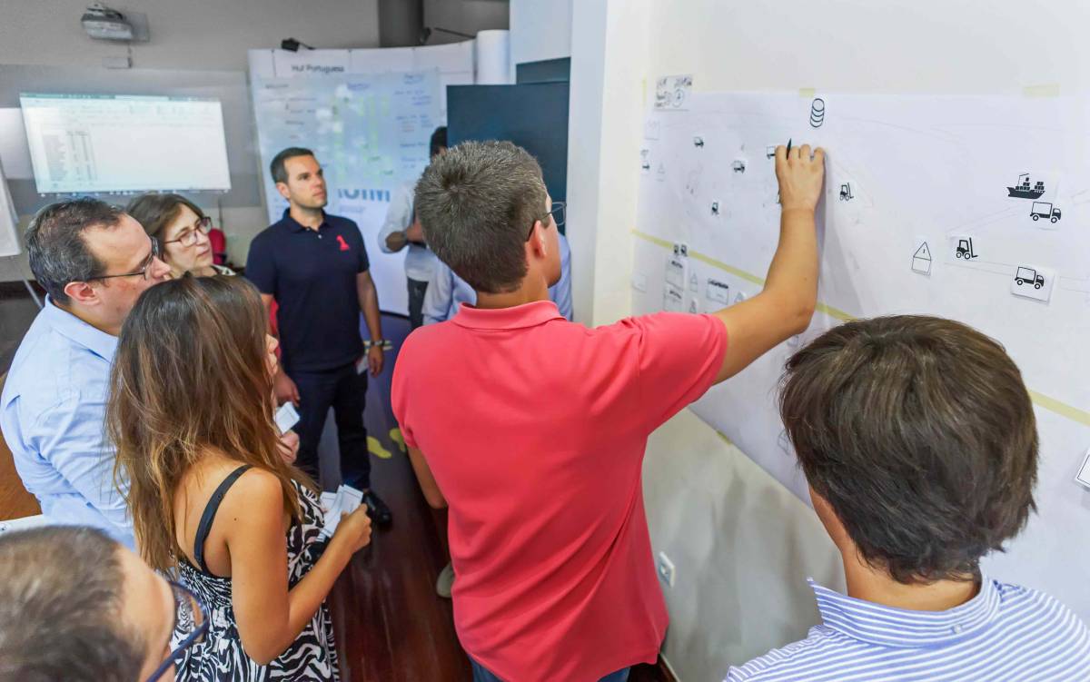 Der Management-Workshop bei Huf Portuguesa gab den Startschuss für ein Pilotprojekt zur Standardisierung von Prozessen und Kaizen-Events.